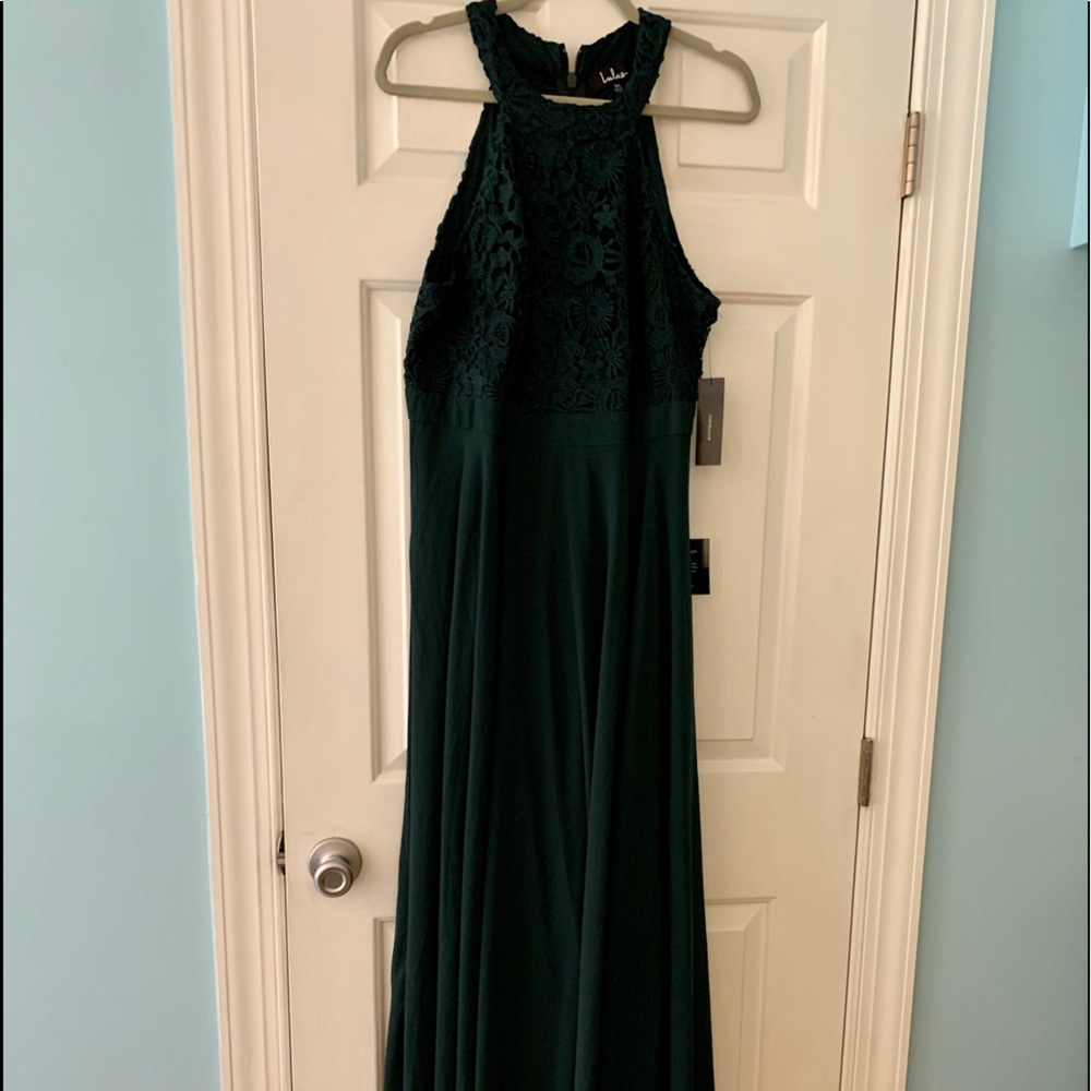 Lulus brand maxi party dress